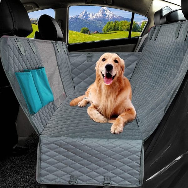 Dog Car Seat Cover Waterproof Pet Travel Dog Carrier Hammock Car Rear Back Seat
