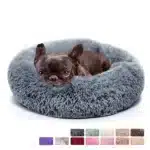 Fluffy Donut Dog Bed