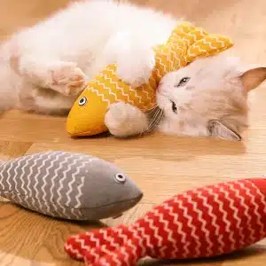 Interactive Catnip Fish Toy