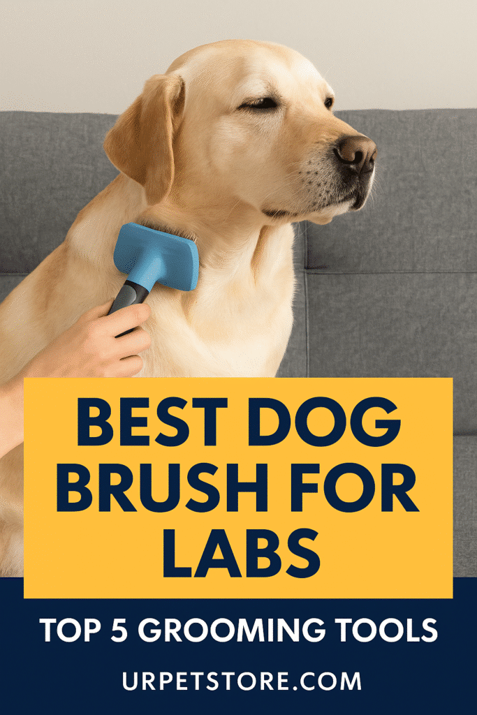 Grooming tools for Labrador dogs