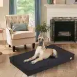 Washable orthopedic dog bed for large breed