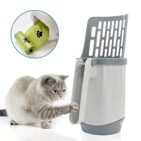 Mess-Free & Hassle-Free Cleaning cat litter shovel scoop