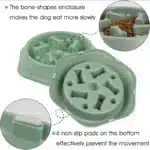 Large Slow Feeder Dog Bowl – Healthy Mealtime - Image 6
