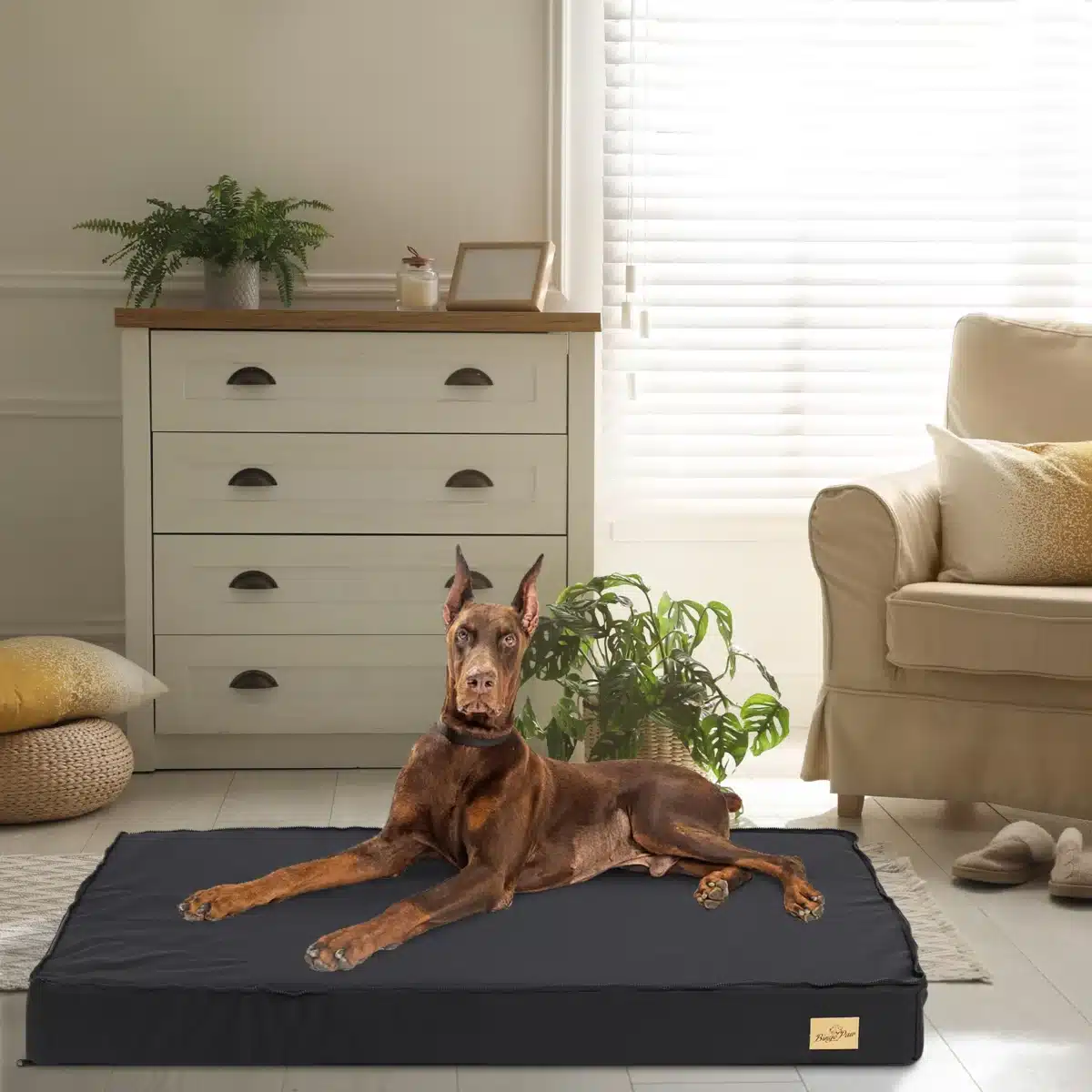 Washable Orthopedic Dog Bed for Large Breeds – Cozy, Supportive, Easy to Clean - Image 4