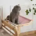 Hanging Cat Hammock for Large Cats (Up to 40 lbs) – Easy to Clean - Image 4