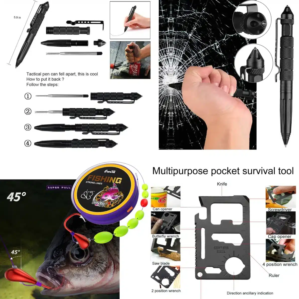 Tactical First Aid Kit – Survival & Emergency Medical Bag for Home, Car & Outdoor Adventures - Image 4