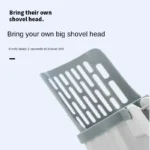 Cat Litter Shovel Scoop with Refill Bag-5