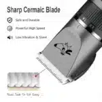 Professional Pet Hair Clipper Kit – Quiet & USB-Rechargeable Grooming Tool - Image 3