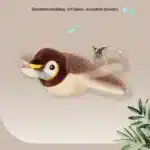 Rechargeable Flapping Bird Cat Toy – Touch‑Activated Interactive Teaser - Image 3