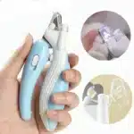 LED Pet Nail Clippers with built-in light for safe and precise dog and cat nail trimming