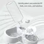 Automatic 2-in-1 Pet Bowl – Moisture‑Proof Food & Water Dispenser for Cats & Dogs - Image 3