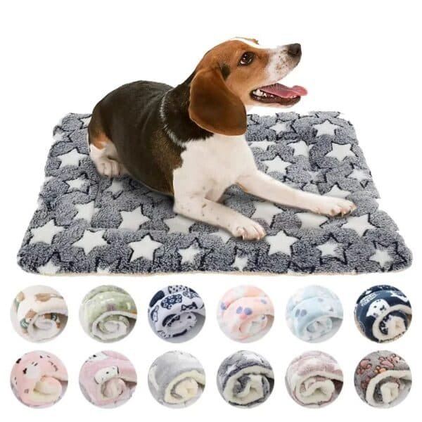Flannel Pet Sleeping Mat -4