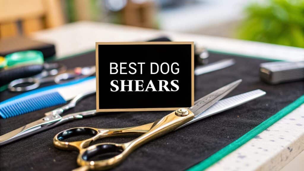 Best dog grooming shears