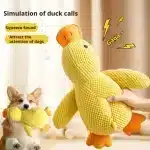 Dog Squeaky Duck Toy - Soft plush chew toy for all breeds - Image 5