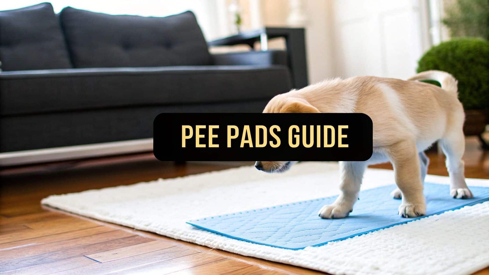 pee pads dog