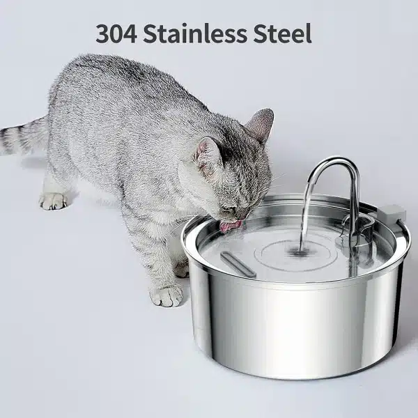 Stainless Steel Pet Automatic Water Feeder
