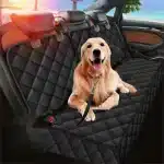 Waterproof Dog Car Seat Cover Hammock – Back Seat Protector for Pets, Travel