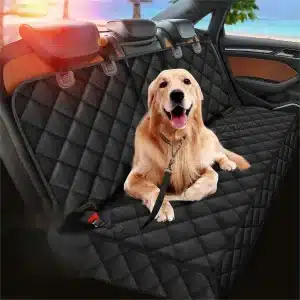 Waterproof Dog Car Seat Cover Hammock – Back Seat Protector for Pets, Travel